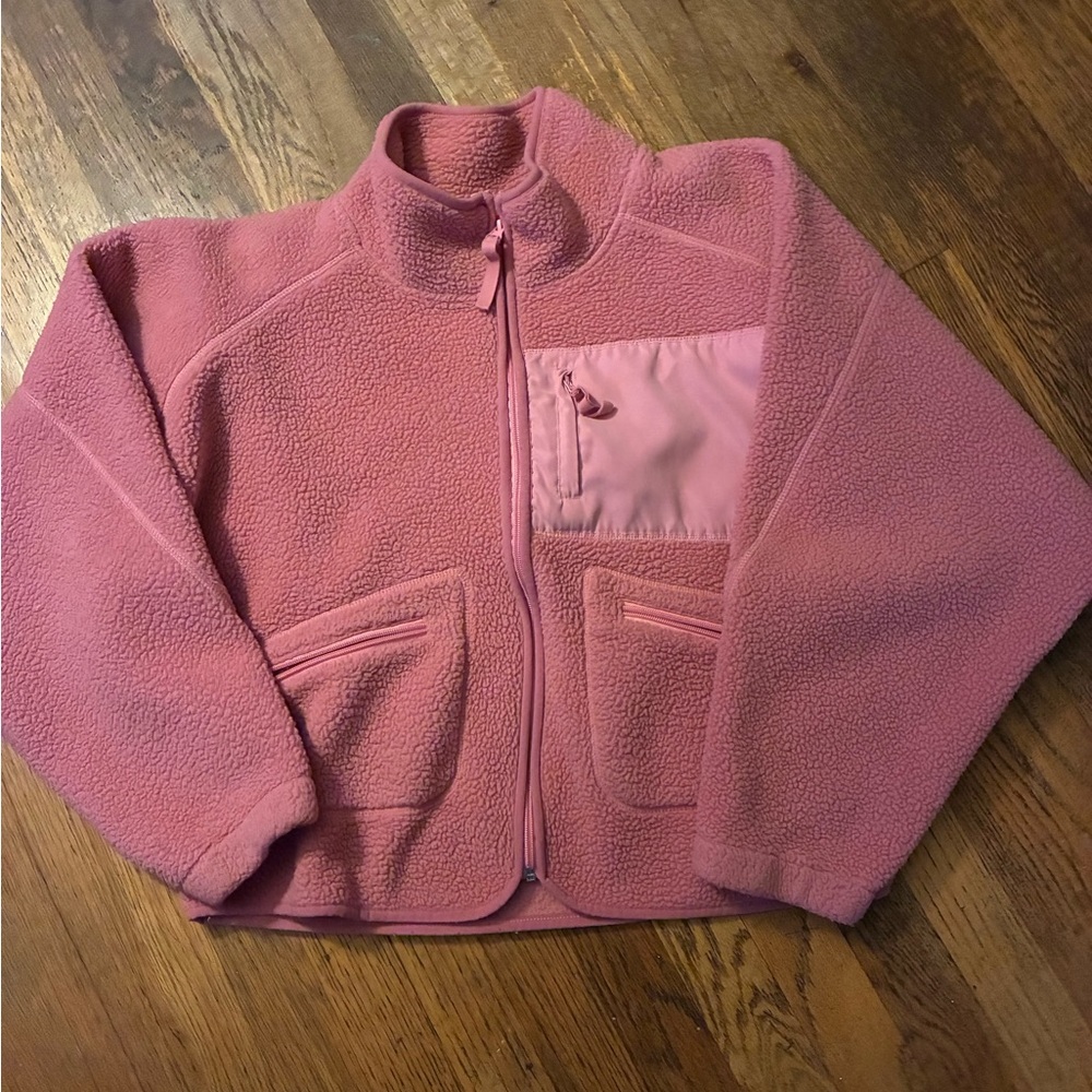 BDG Pink Fleece Jacket